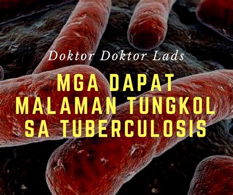 anong tawag sa bacteria na may dalang sakit na tubercolosis
